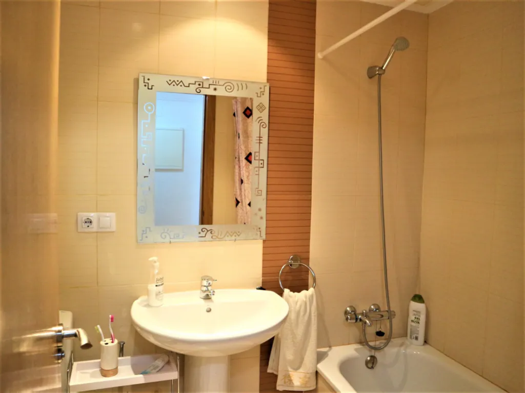 Modern 1-Bedroom Apartment with Pool & Terrace – 500m to Beach