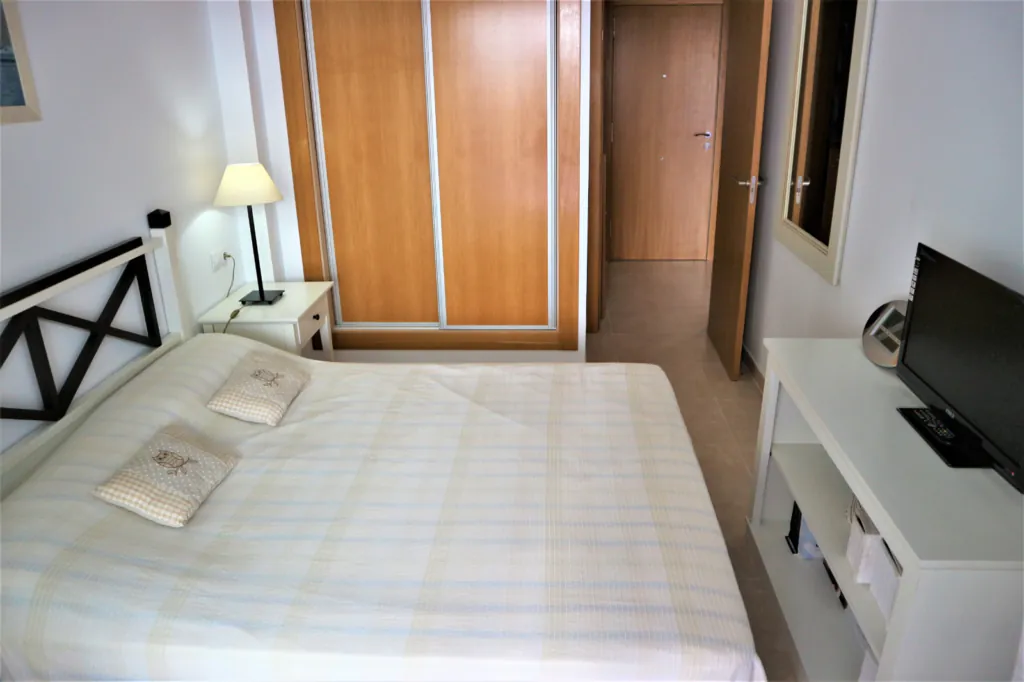 Modern 1-Bedroom Apartment with Pool & Terrace – 500m to Beach